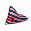 De Tom — groen/roze streep, productfoto